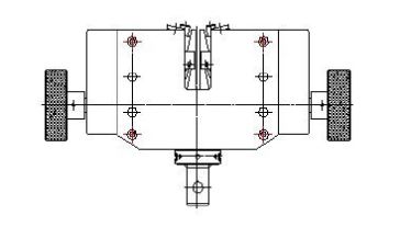 对夹式楔形自锁拉伸夹具