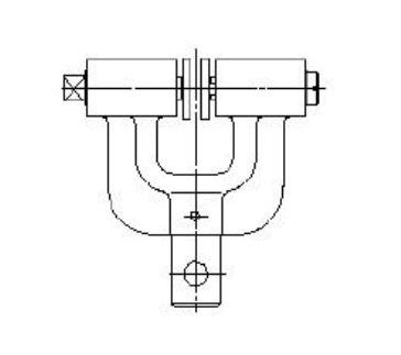 D103 对夹式拉伸夹具
