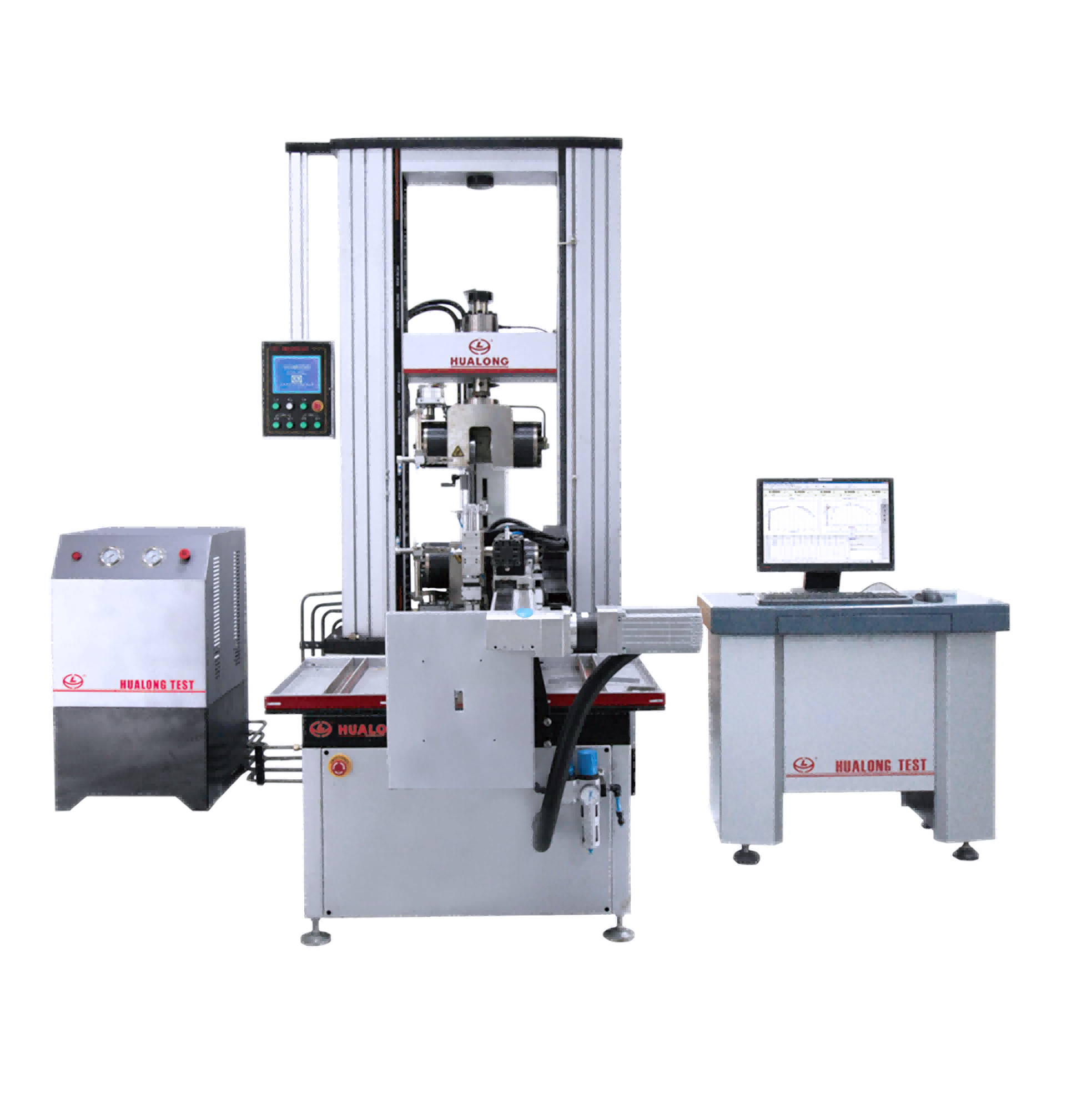 全自动拉伸试验机（100kN薄板-哑铃棒材）-LZW系列