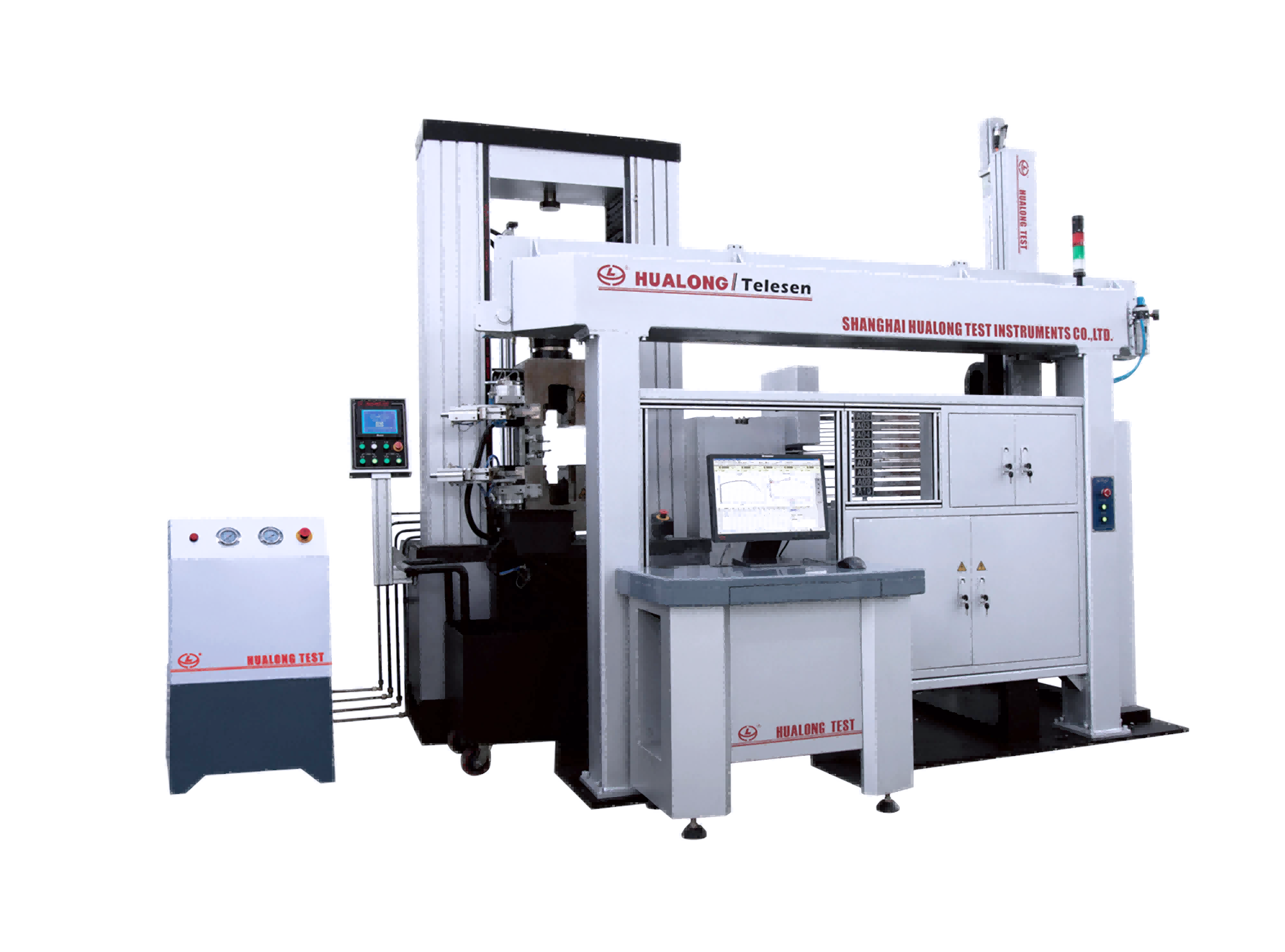 全自动拉伸试验机（中厚板/哑铃棒材-600kN）-LZW系列